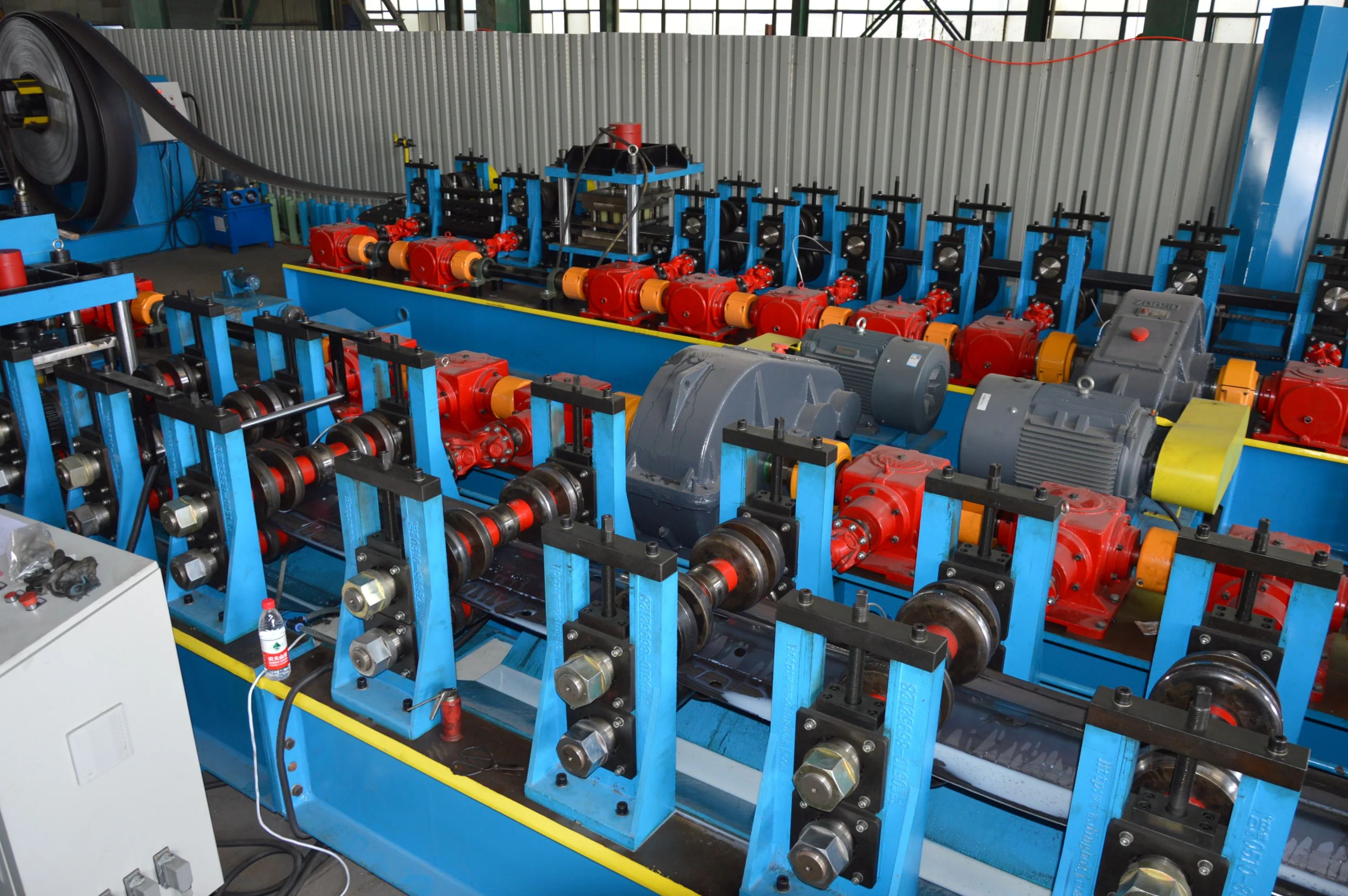 Hot sale High Grade Highway metal Crash Barrier Making Machine