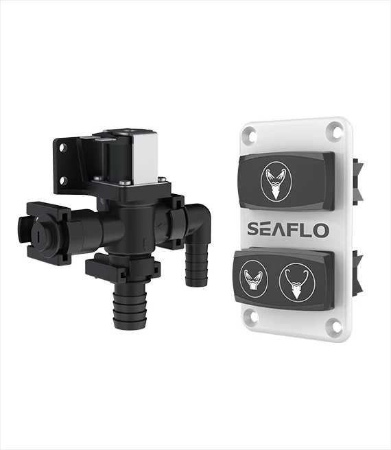 SEA FLO 12v/24v Deluxe Flush Electric Toilets smart marine toilet