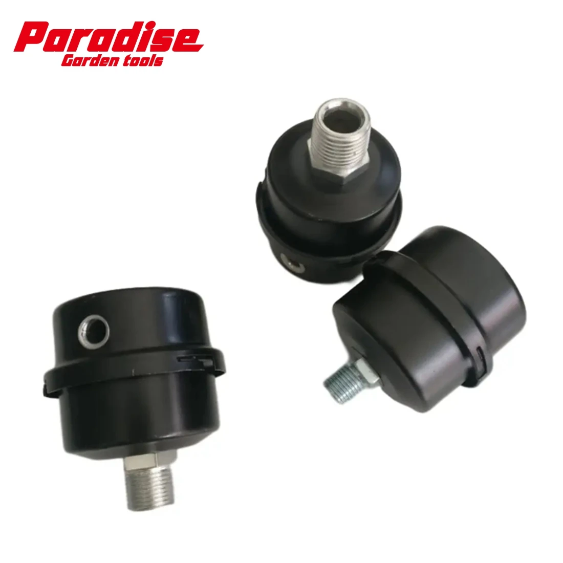 12mm 16mm 20mm Screw Thread Noise Filter Metal  Muffler for Air compressor