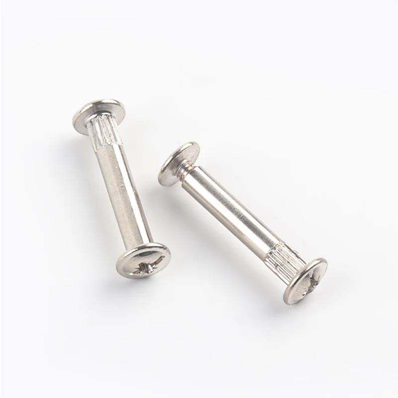 Stainless Steel Joint Connector Screw Hex Socket Head Furniture Bolt Nut Set Male And Female Binding Post Chicago Screw