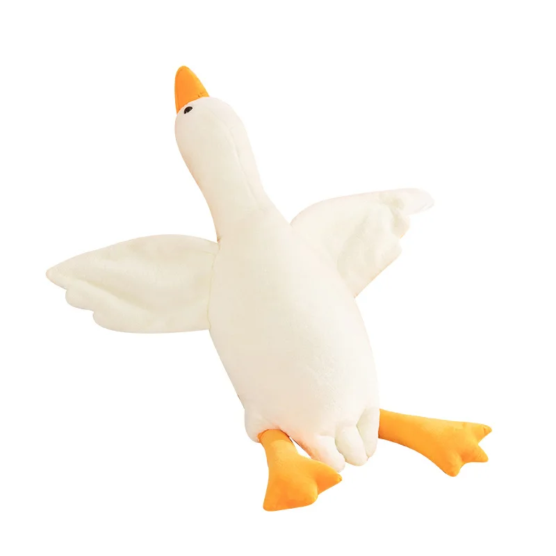 New Huaggble Big Plush White Duck Toy  like Animal Doll Toys for  Birthday Gift