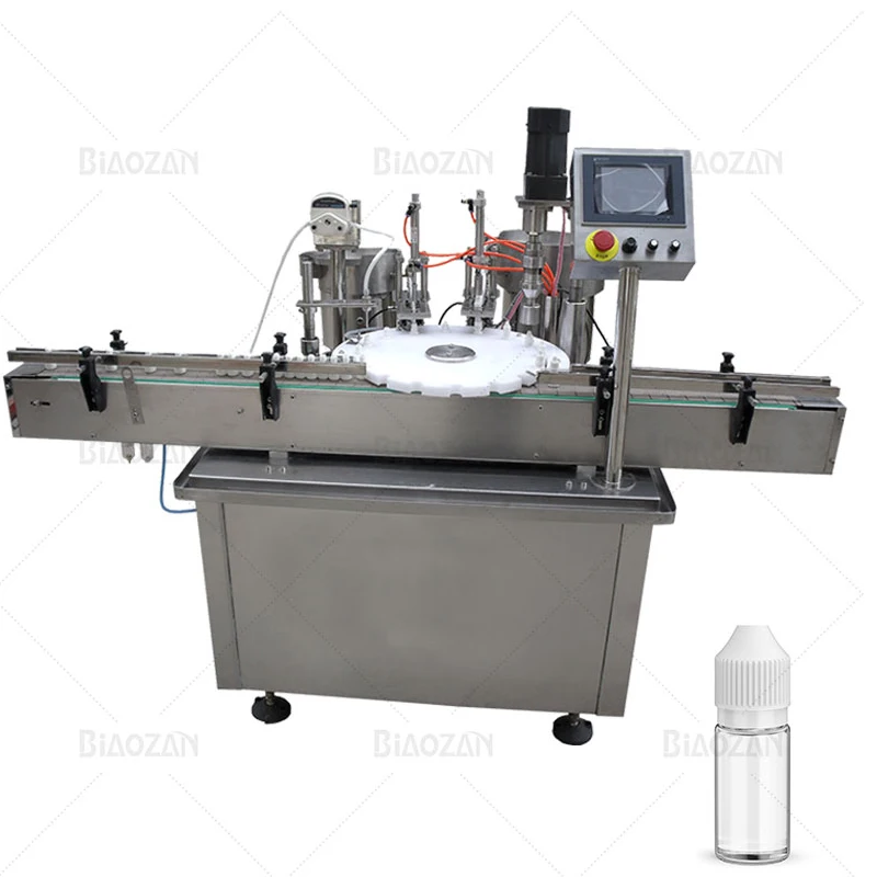 Factory Sale High Quality Eliquid Filling Machine 40ml E Liquid Bottle Filling Machine Price