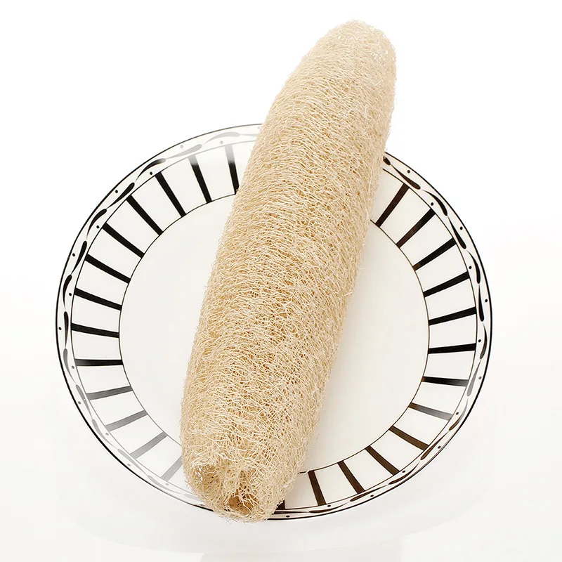 Lufa Loofa Luffa биоразлагаемая целлюлозная губка для ванны отшелушивающий скребок тела душевая полностью натуральная