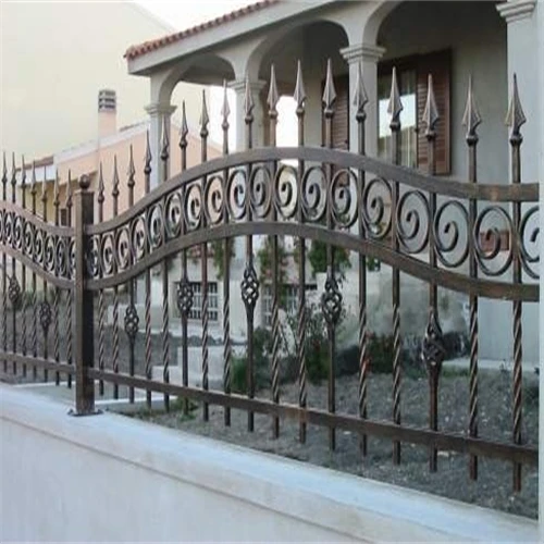 HLT Europe style fashion design wrought iron balcony, iron balcony grill ,balcony steel fence wholesales