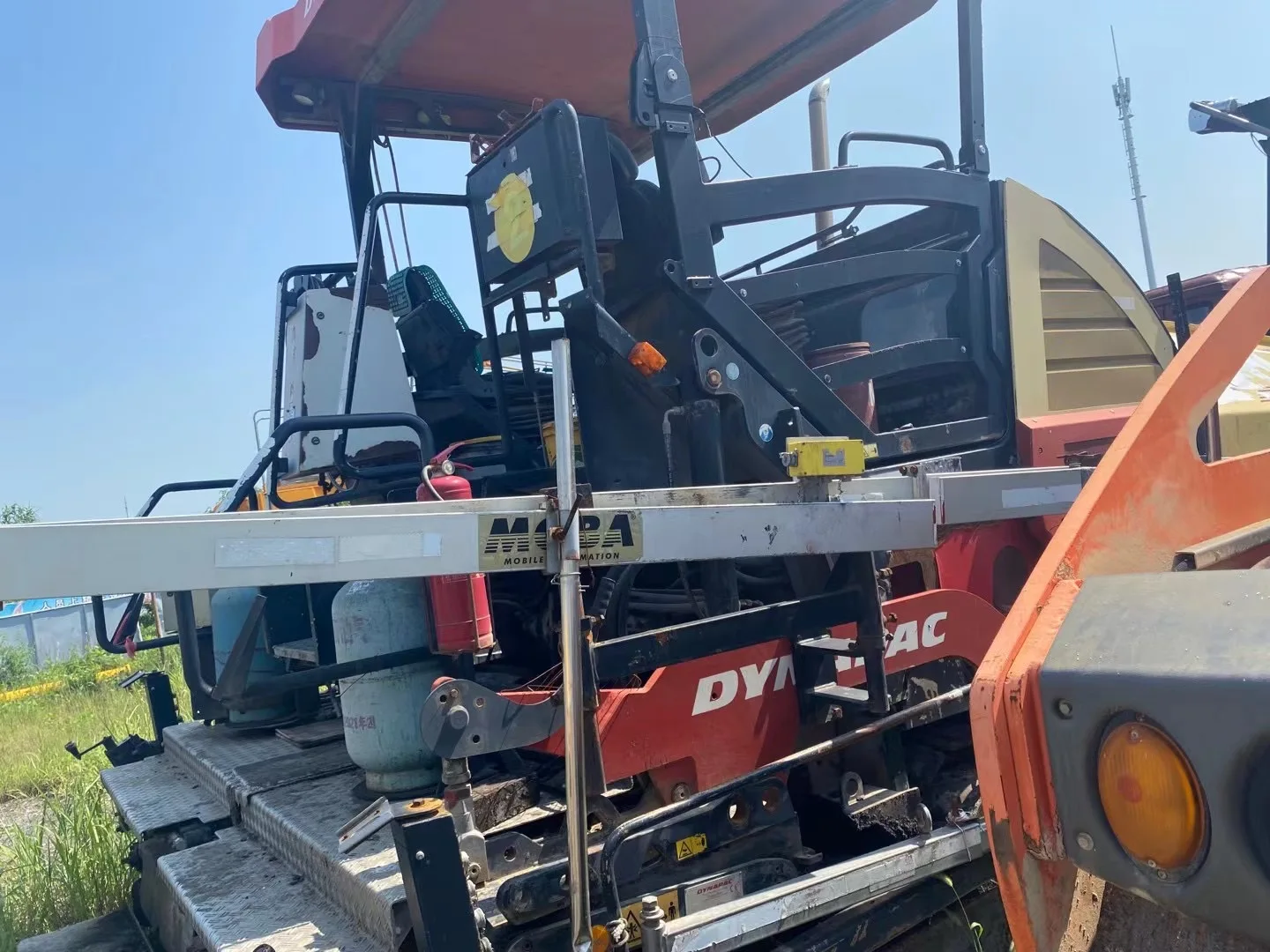 construction machine used danapac concrete paver sd2500cs