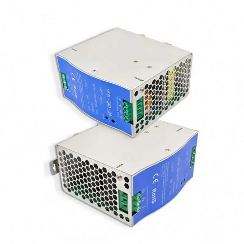 12V 24V 48V 75W 120W 240W 480W Din Rail Switching Power Supply For Industrial Control System