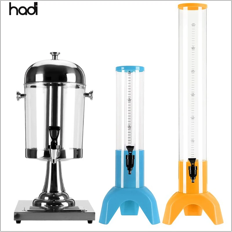 Wholesale hot sales bar and pub table top draft beer dispenser led commercial 3l beer tower with ice tube beer dispenser
