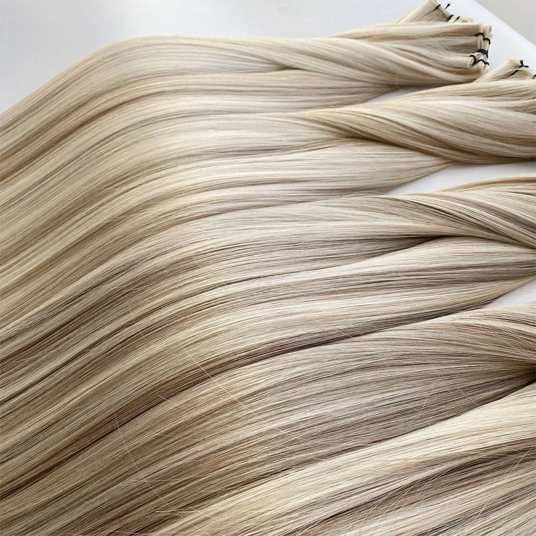 Completely Safe & Gentle Allows Styling Best For Fine Hair Flawlessed Look Double Drawn Genius Weft Hair Extension