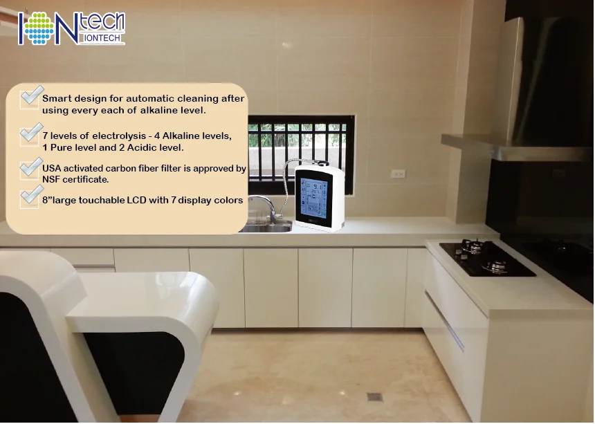 water ionizer inside filter