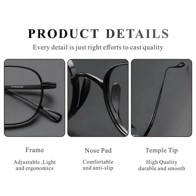 High Quality Latest Design Spectacle Eyewear Frames Beta Titanium Glasses Frame Japanese Handmade Eyeglasses Wholesale