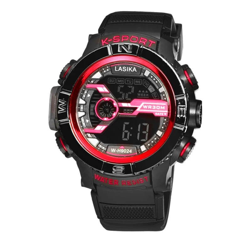 LASIKA W-H9024 digital watches waterproof 30m cheaper watches fashion wrist watch