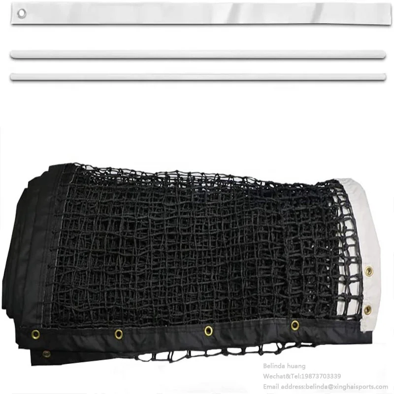 Спортивные товары, профессиональная сетка для теннисной корты 42 дюйма, гарантия 2 года, двойная оплетка 4 мм