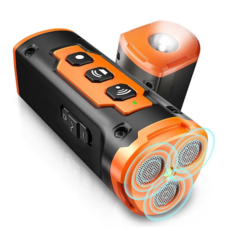 New Dog Barking Control Device 49 Feet Range Ultrasonic Dog Repeller Ultrasonic Anti-Barking Device with Flashlight