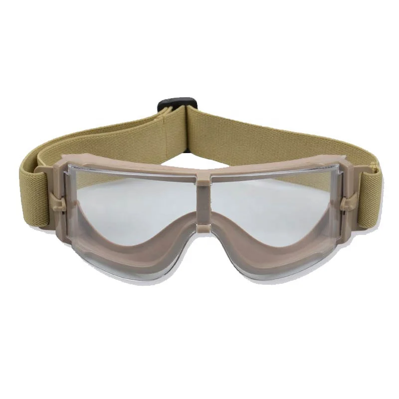 outdoor Winter Snow Sports Motorcycle tactical safety helmet goggles riding windproof eye protective anti-frog glasses