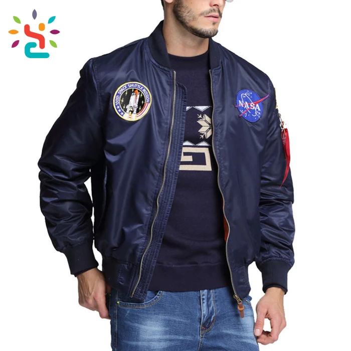 Custom aviator Bomber wholesale fashion 2023 men winter jacket from clothing manufacturers