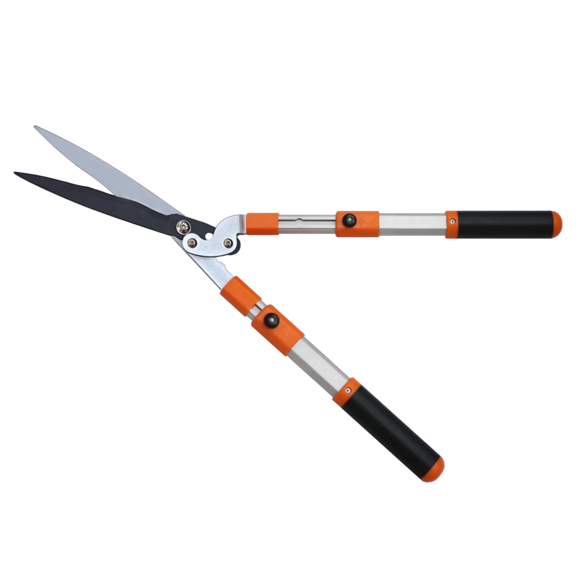 Custom 66.5~87Cm Power-Lever Wavy Blade Hedge Shear Steel Scissors For Garden