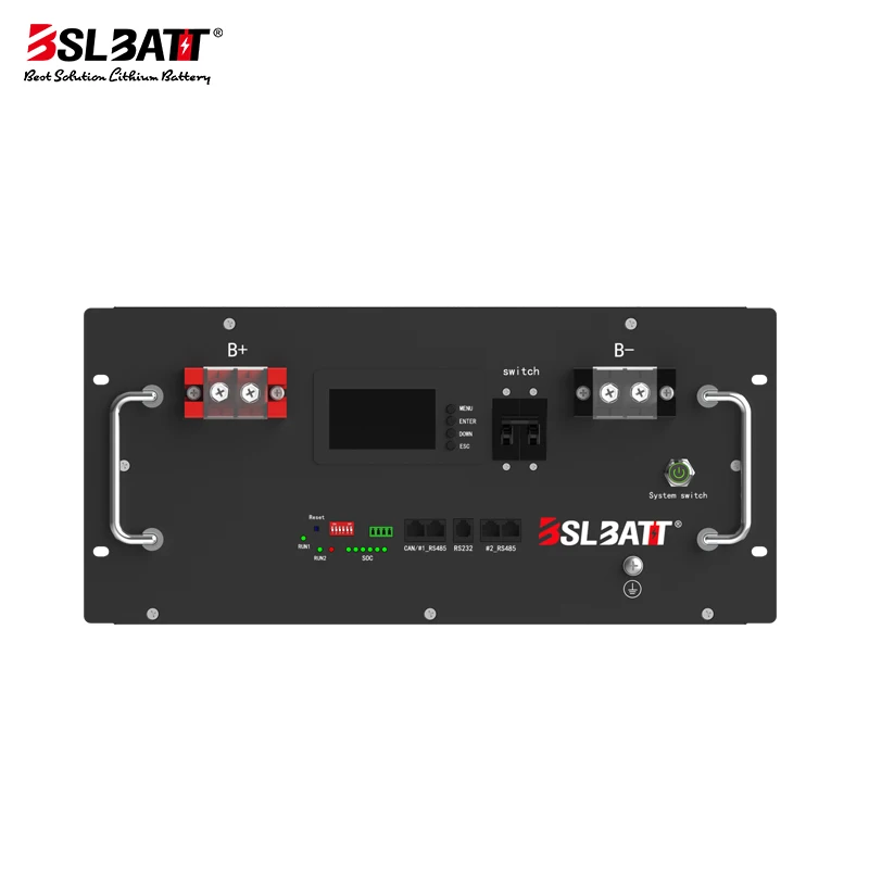 BSLBATT 48v 200ah Lifepo4 Battery Solar 8000 Cycles Rack-mount 10kwh Energy Storage Lithium