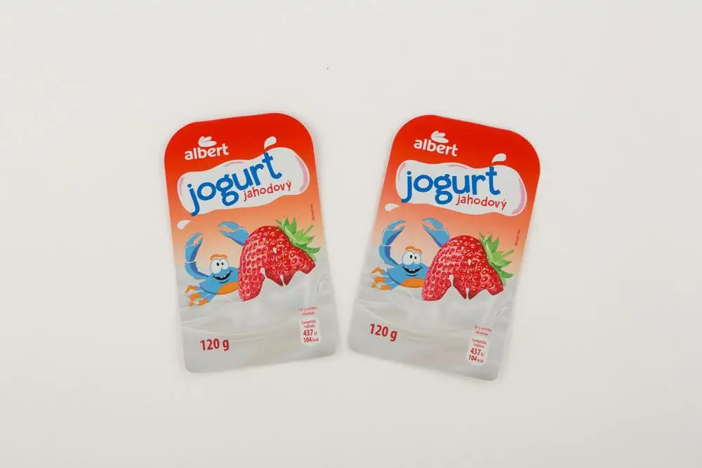 
Liquid Packaging - Sour Milk Free-Shaped Stand Up Spout Pouch 