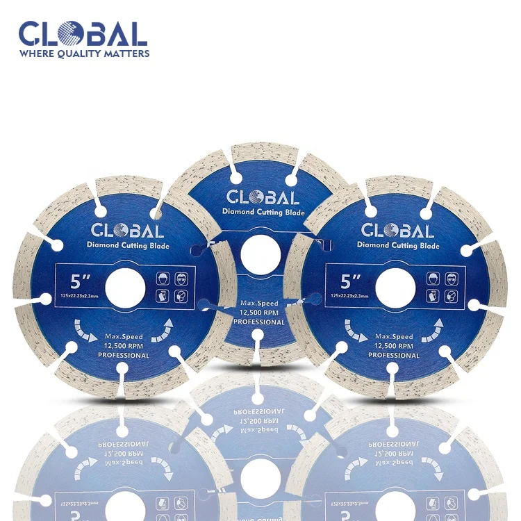 Wholesale Custom 5 Inch 14 Inch Cold Press Segmented Fast Cut Marble Granite Cutting Stone Disc Diamond Saw Balde