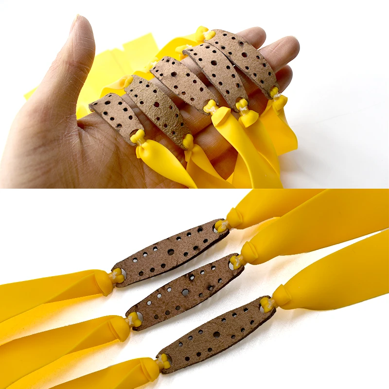 Wide Rubber Large Sling shot Hunting Long Slingshot Accessories Long Rubber Band