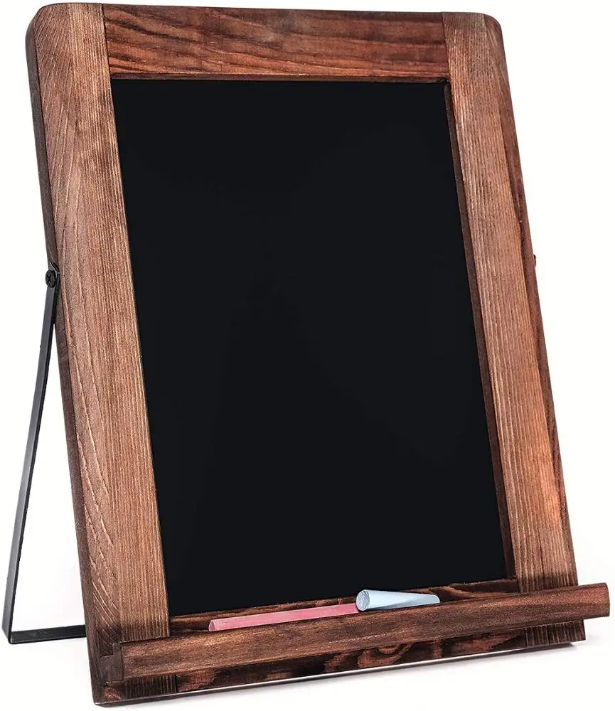 10 x 12.5 inches  Restaurant Menu Standing Chalk Board for Wedding Kitchen