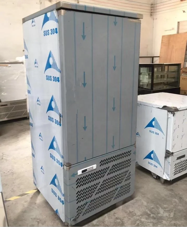 Коммерческий шоковый охладитель из нержавеющей стали, быстрая морозильная камера, 300 литров