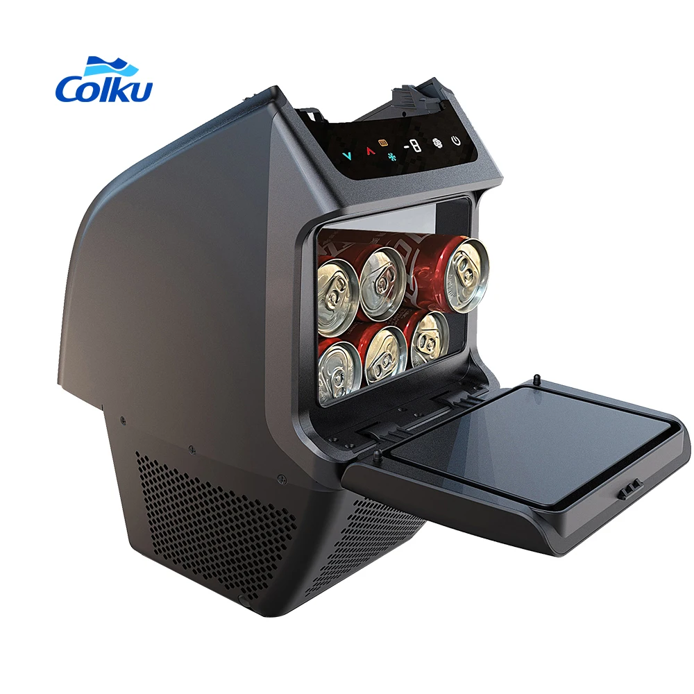 Specialized design 4.6L 12V/24V Mini  Car Fridge with Cooling and warming for Texla MY-5 Armrest refrigerator