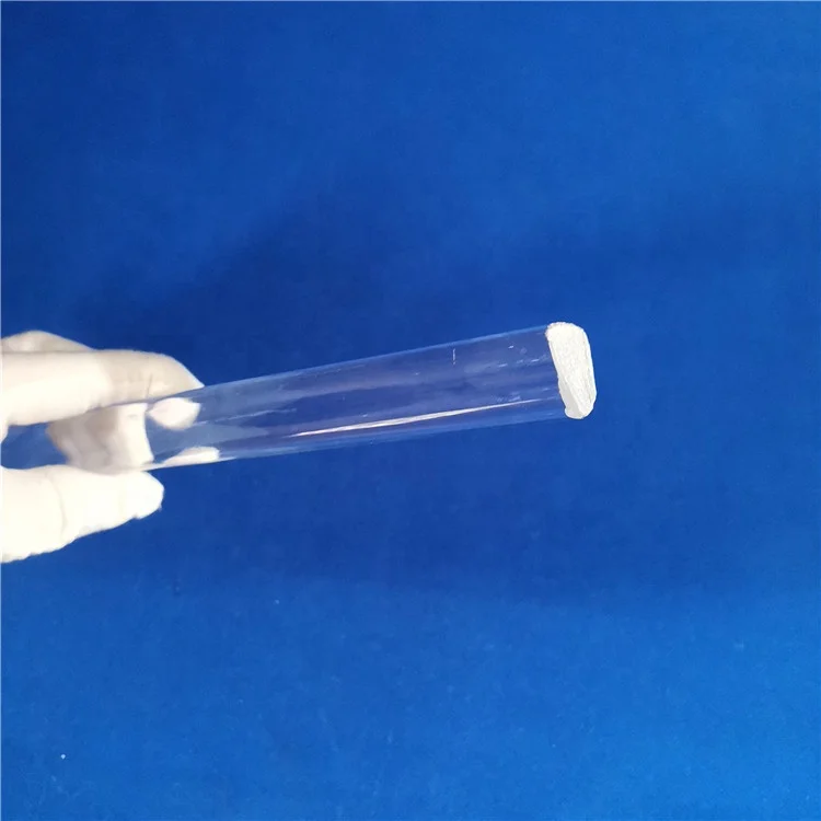 Настраиваемые высококачественные прозрачные кварцевые стеклянные стержни с различными наружными диаметрами, толщиной и длиной стен