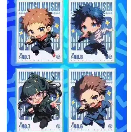 Japanese Anime Wholesale Game Cards Thickened SSR UR MR Jujutsu Kaisen JJK Anime Collection Cards