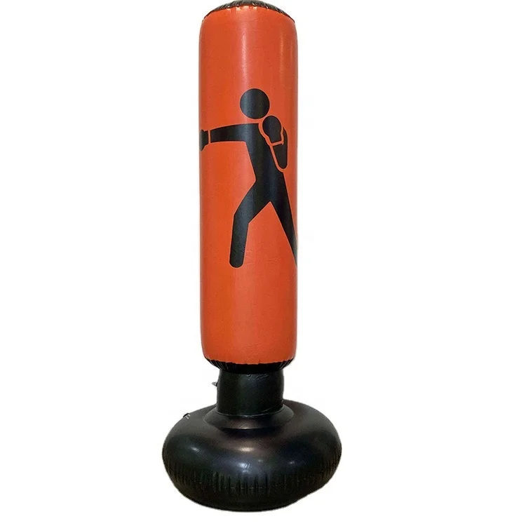 2021 wholesale high quality gym boxing punching bag inflatable tumbler punching bag