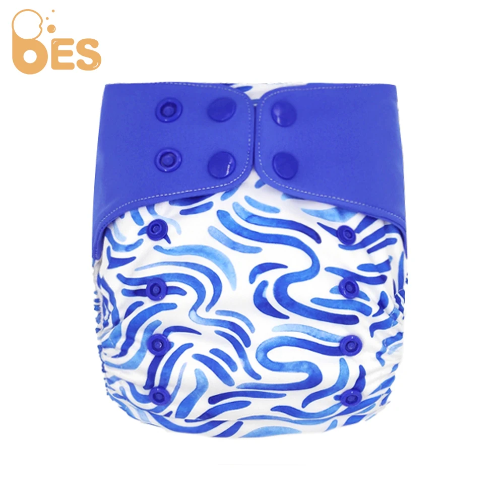 BES reusable nappy cloth diaper organic diapers washable nappies customized for babies