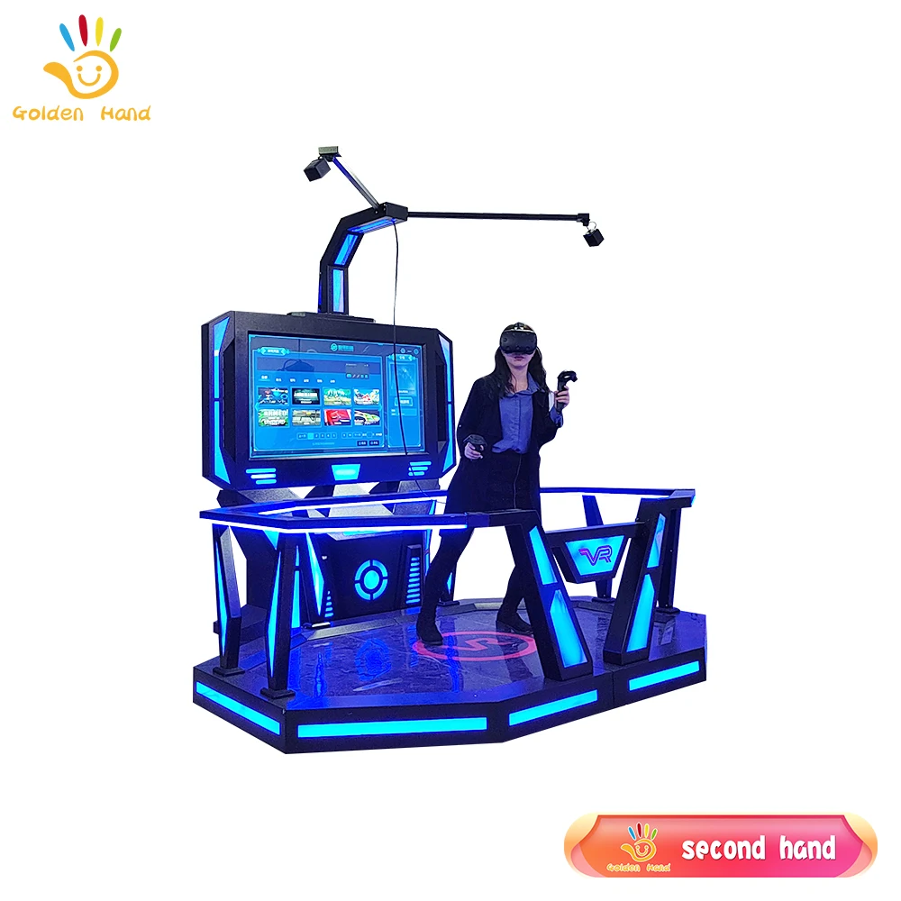 Second Hand Vr Simulator Single Player  Interaction Vr Walking Space Middle Stage Theme Park