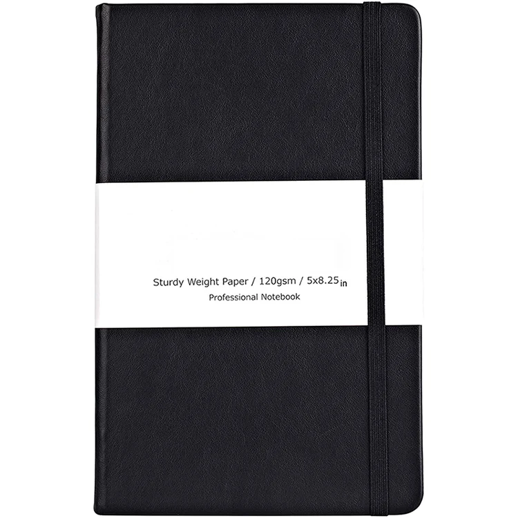 NotePro Undated Black 200 Pages 11 x 8-1/2 Inches Daily Planner