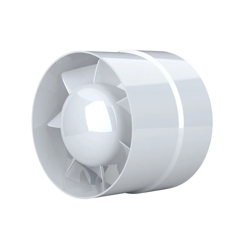
220 Volt Small Ventilation Household Duct Type Ceiling Axial Flow Exhaust Fan 6 inch AC Food & Beverage Factory Plastic 