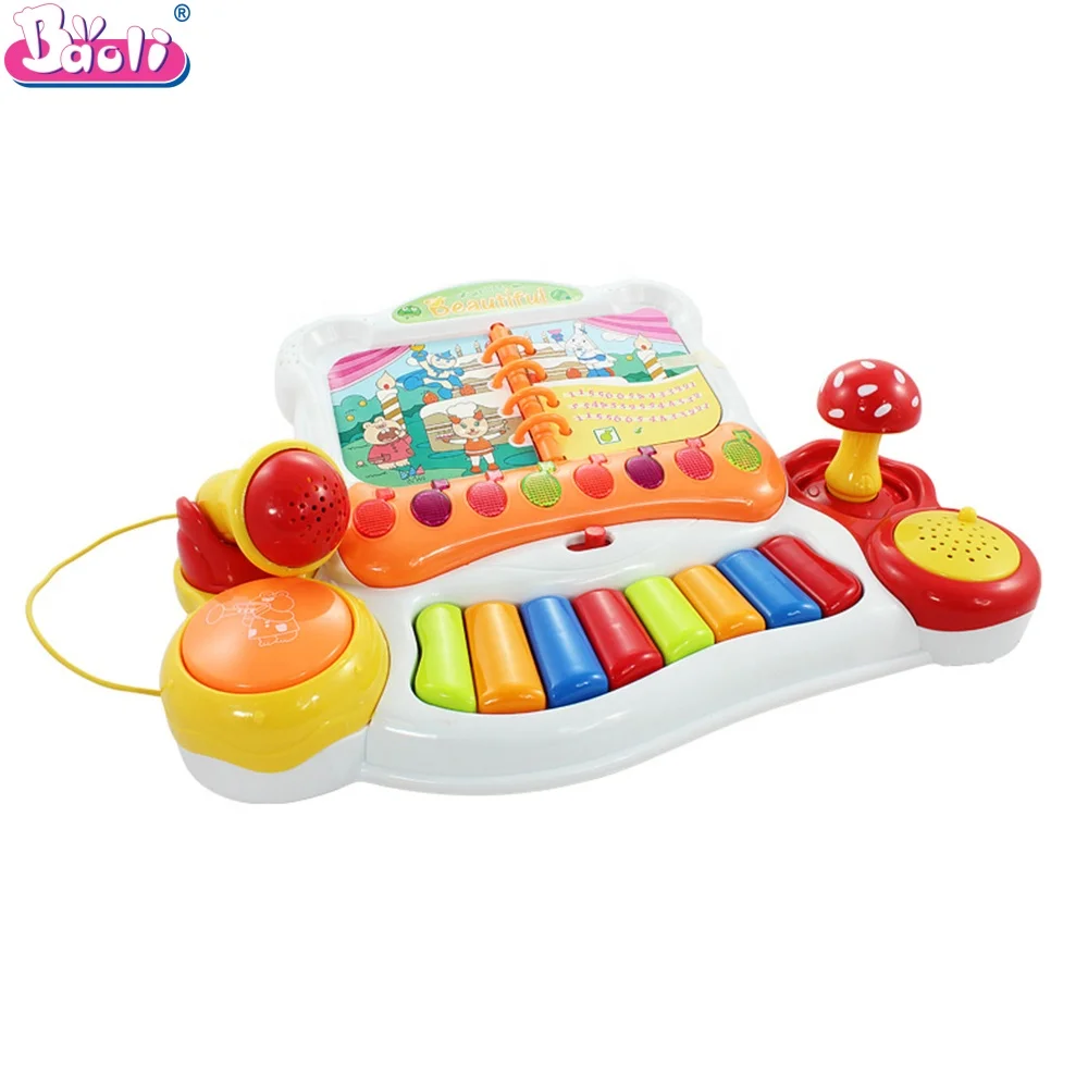 BAOLI новейшие музыкальные игрушки мультфильм пианино игрушка для ребенка