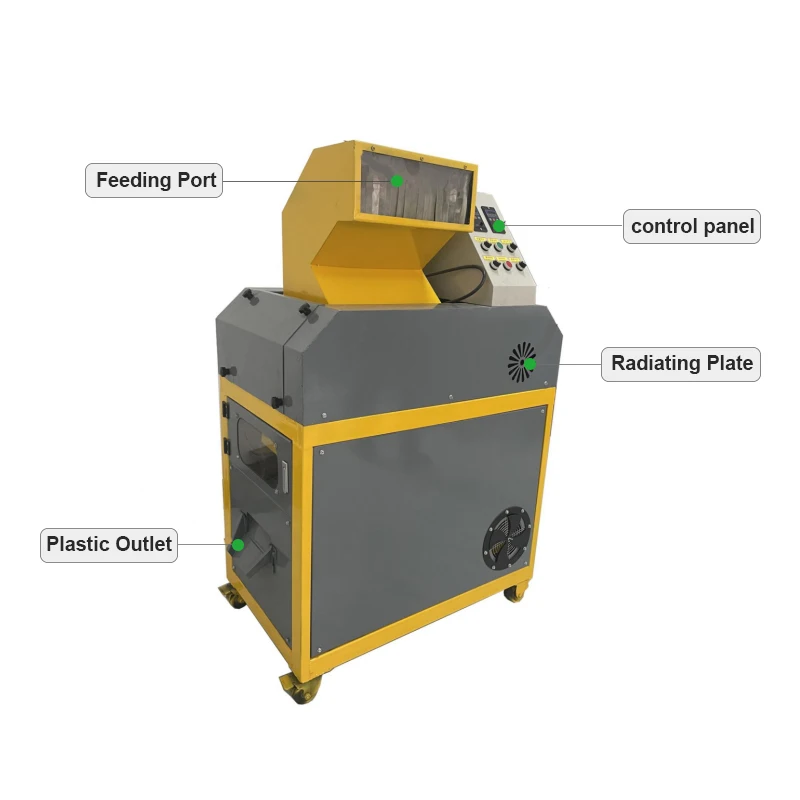 Electric Copper Wire Granulator Scrap Wire Copper Recycling Machine