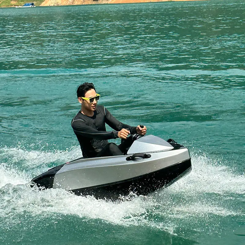 High Power Electric E Power Motorized Mini EPP Foam Kart Go Boat Jet 12KW/15KW Factory Offshore Water Thruster Waterplay Racing