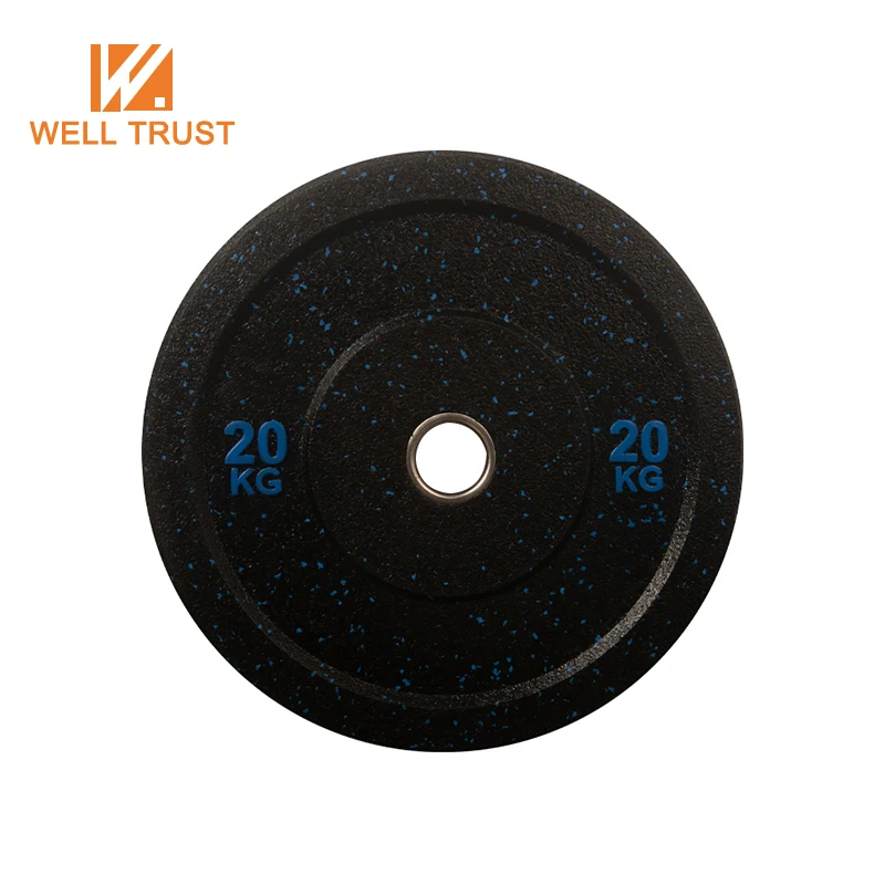  Комплект бамперных пластин WellTrust для продажи цветные высокотемпературные бамперные пластины резиновые бамперы