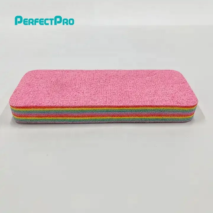 Заводская поставка Радужная многослойная волшебная губка-ластик для уборки домашней одежды