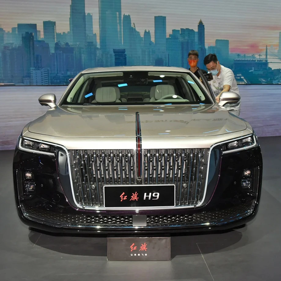 Honqi ehs9 FAW Hongqi e-hs9 e hs9 2023 H9 Hong Qi 4WD Luxury Car SUV 7 Seat Adult EV China  Cars