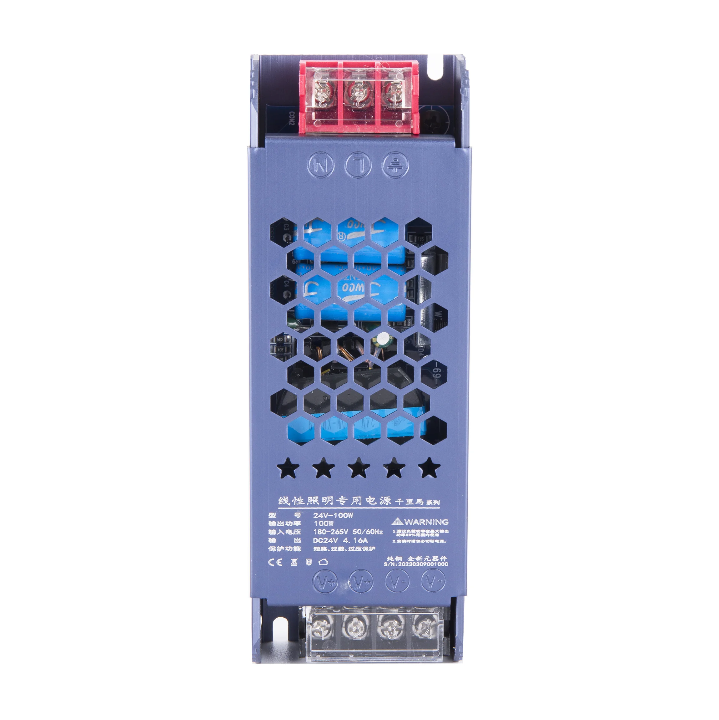 Outdoor advertising billboard led strip lighting light box ac transformer 100w adapter smart safety switching power supply