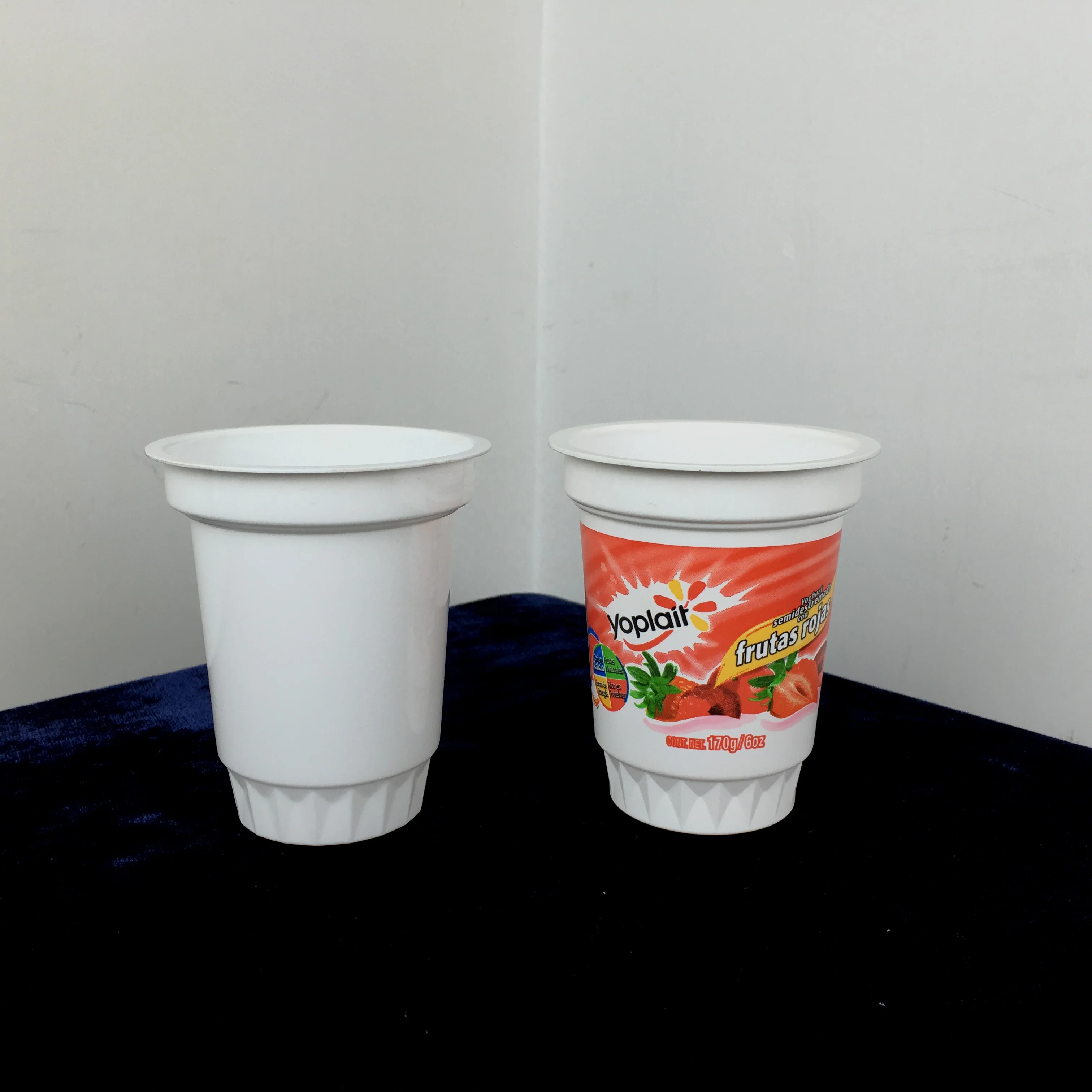7oz 200ml High Quality Disposable Transparent Food Grade Customized PP Yoghurt Cup With Lid
