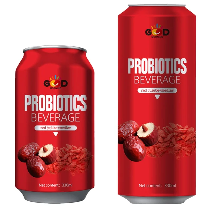 new label HALAL BRC certification probiotics fruit&vegetable juice drink 330ml
