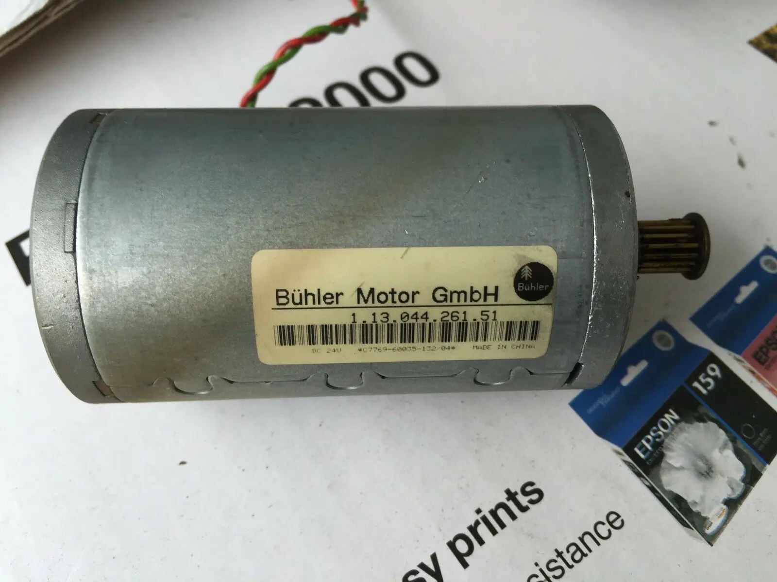 C7769-60340 C7779 FOR HP Designjet 500 800 Carriage (SCAN-AXIS) Buhler Motor printer parts factory