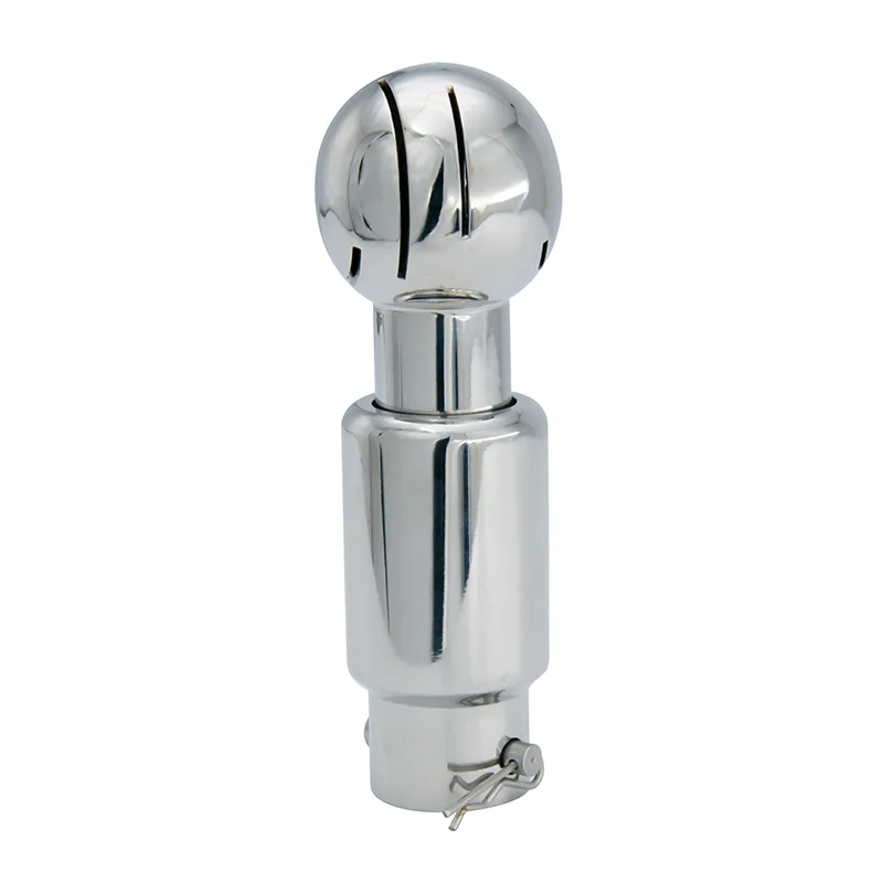 Price 1/2inch Ball Size 40mm Stainless Steel Food Grade SS304 Pin Cleaning Rotary Spray Ball Cleaner