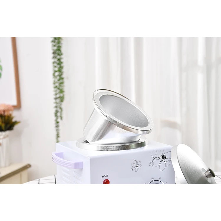 Wax Warmer Heater Set Hair Removal Wax-melt Machine Waxing Kit Beans Depilatory Paraffin 10 Wood Sticks Calentador