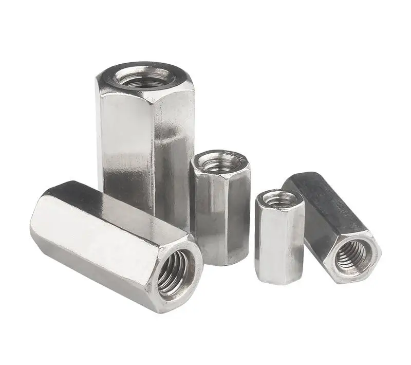 Гайка с шестигранной головкой M2 M3 M4 M5 M6 M8 M10 длинная круглая гайка из нержавеющей стали индивидуального размера