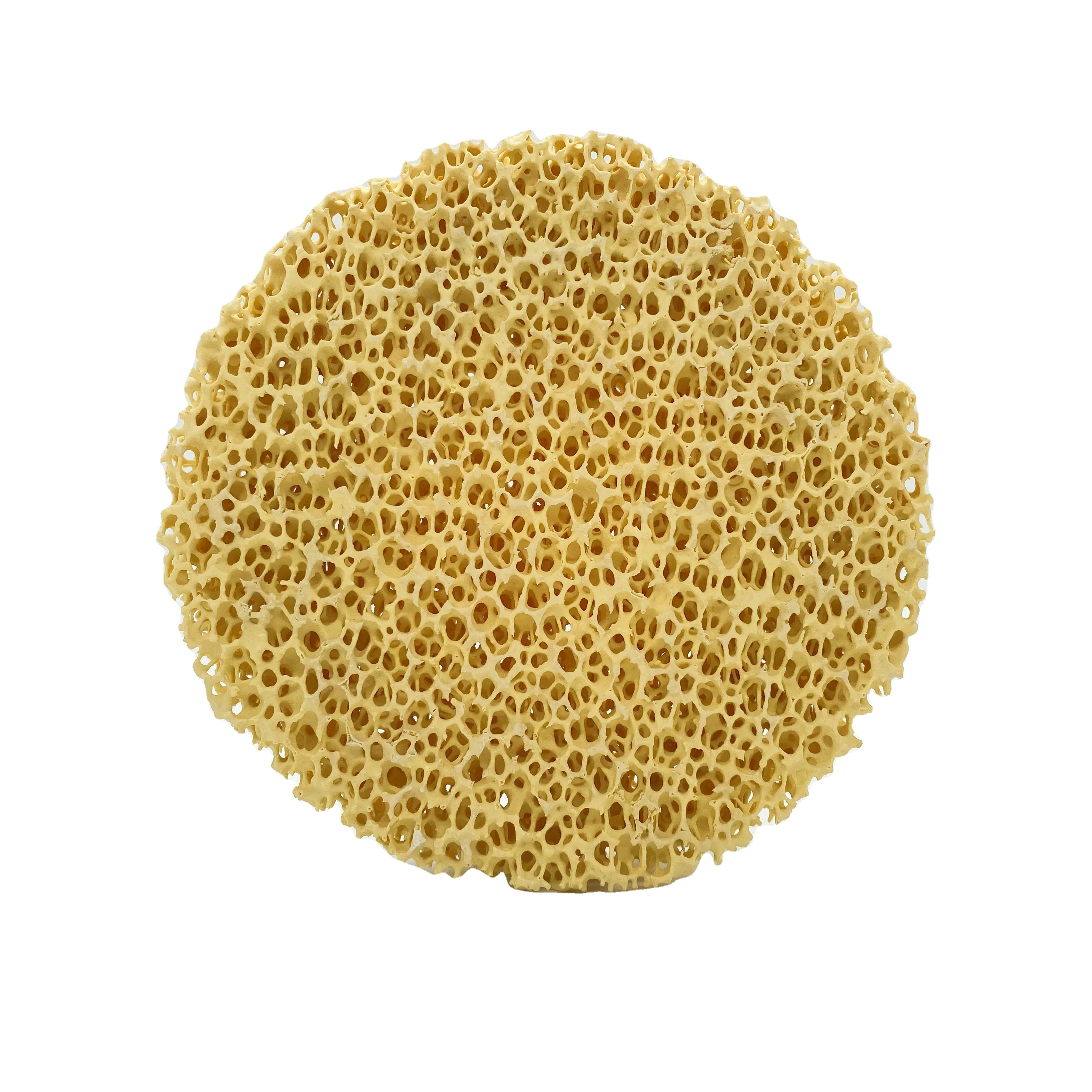High Temperature Resistance 60 Ppi Ceramic Foam Filter