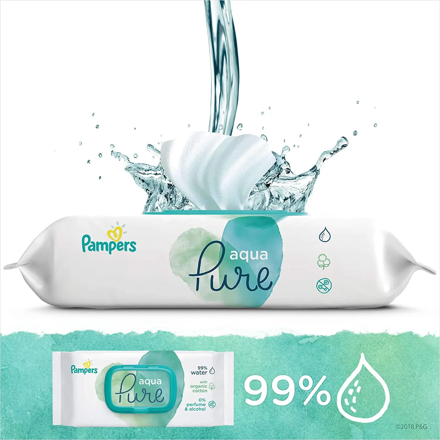 Wholesale 80PCS Baby Wet Wipes Biodegradable Water Baby Wipes