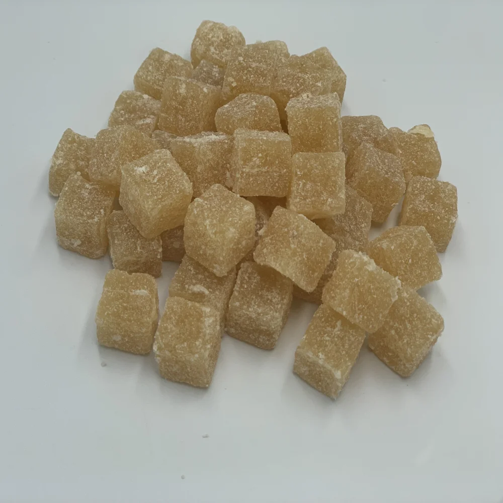 ginger soft candy with coconut